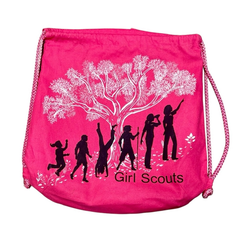 Girl Scouts of America Official Drawstring Backpack